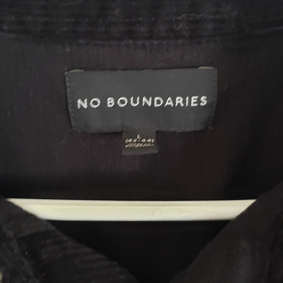 Men's Black Corduroy Jacket - Picture 2 of 4